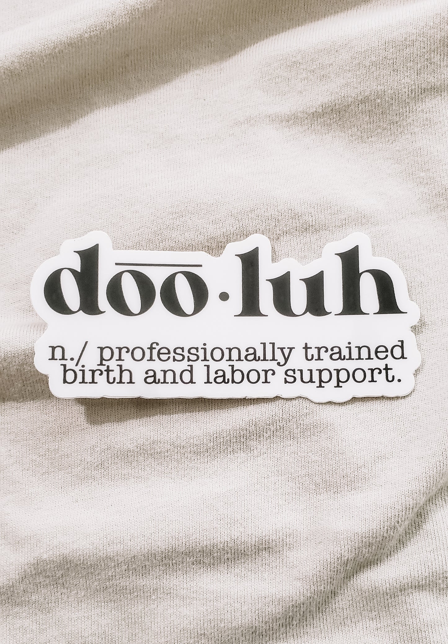 Doula Vinyl Sticker