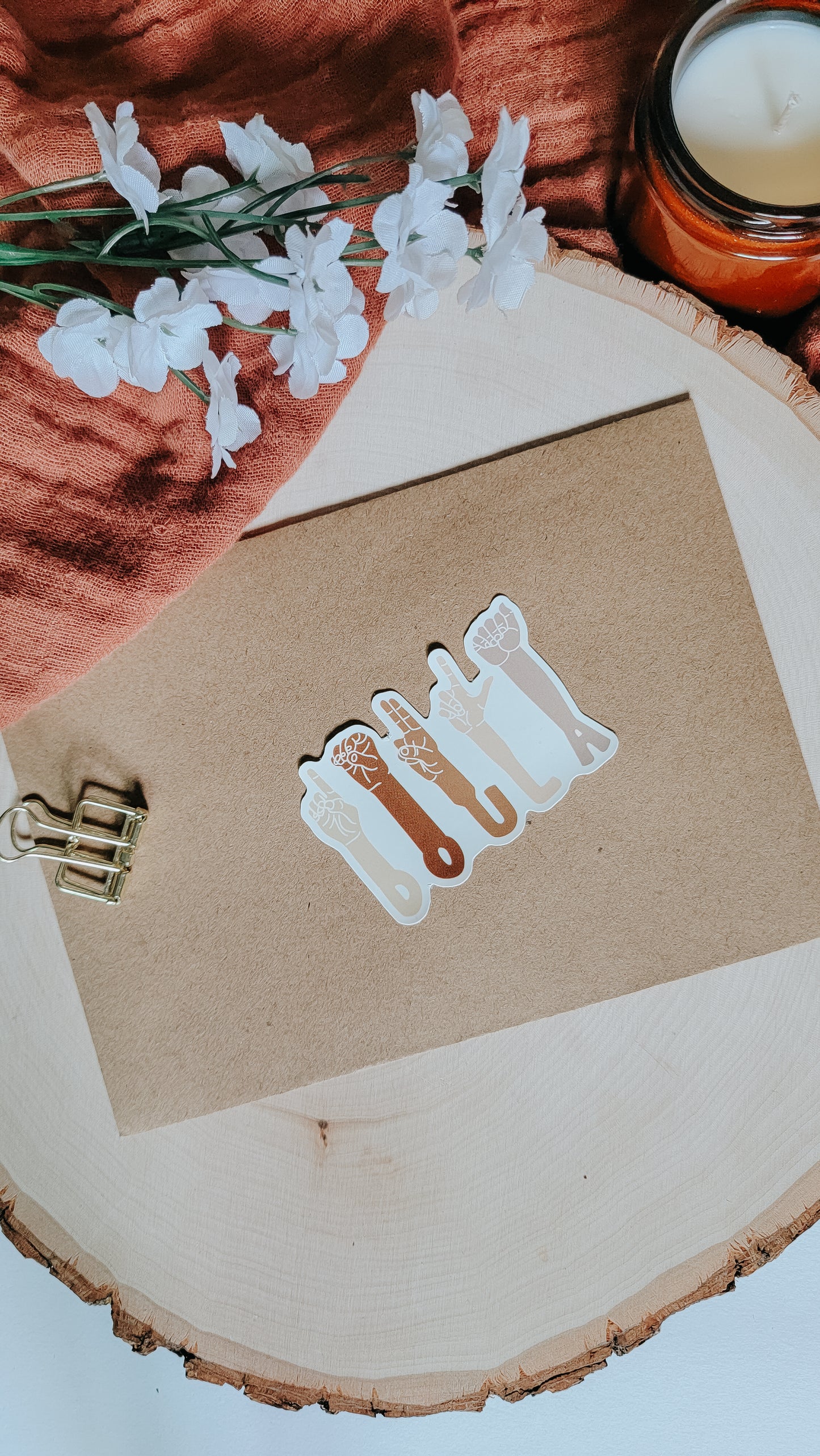 ASL Doula Sticker Vinyl Sticker